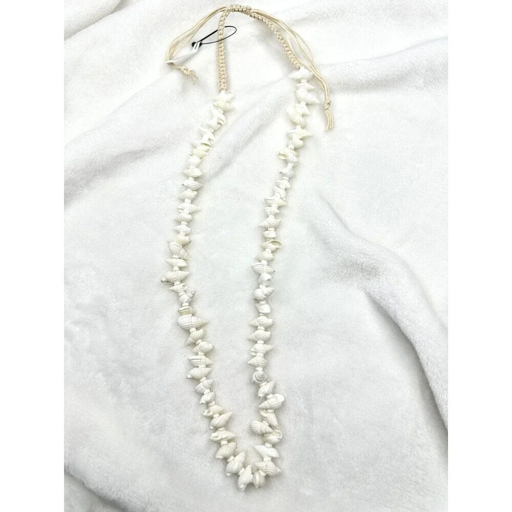 NEW Free People Necklace Natural Coastal Sea Cruise Miami Shell Bohemian Beach